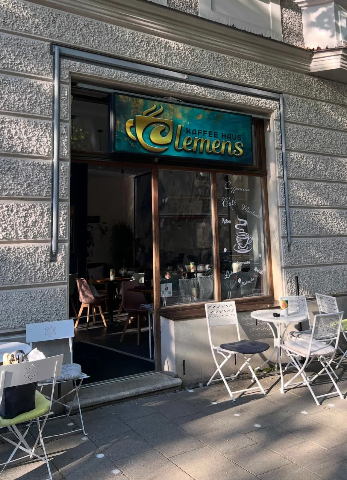 Inneres des Clemens Kaffee Hauses
