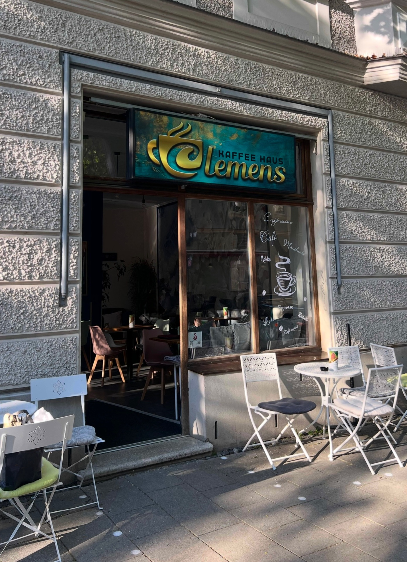 Inneres des Clemens Kaffee Hauses