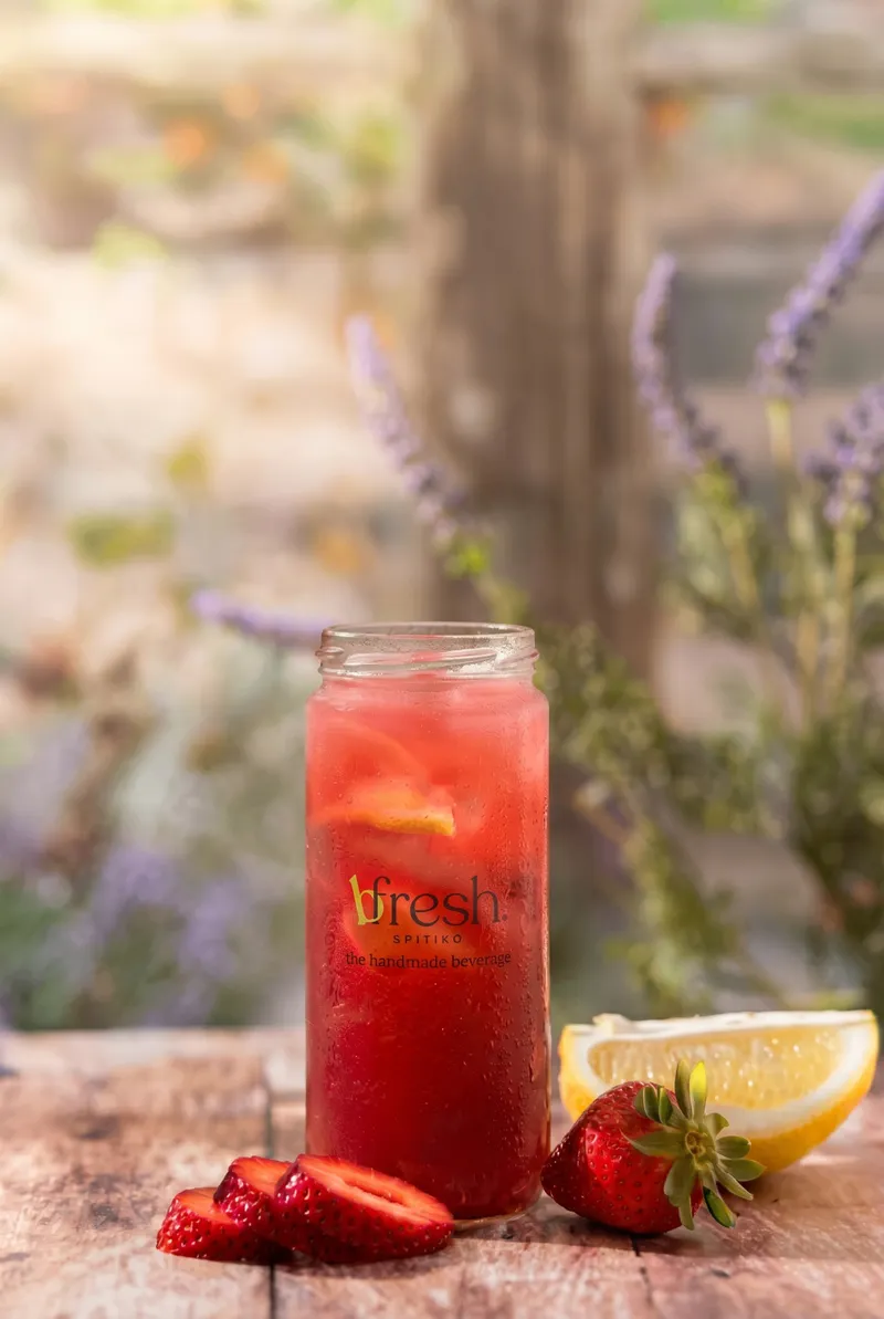 bfresh Erdbeer-Limonade mit Zitrone und Lavendel